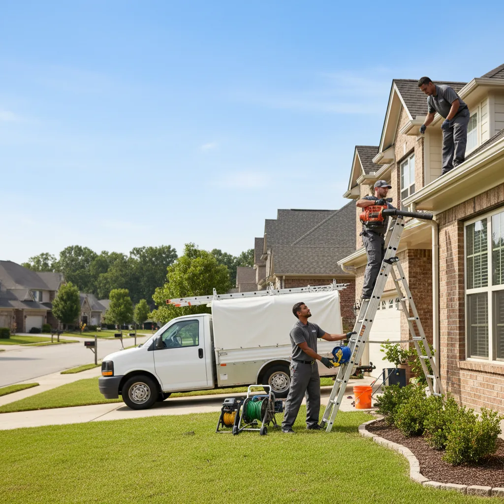 Home Gutter Service in Daisetta, TX near me
